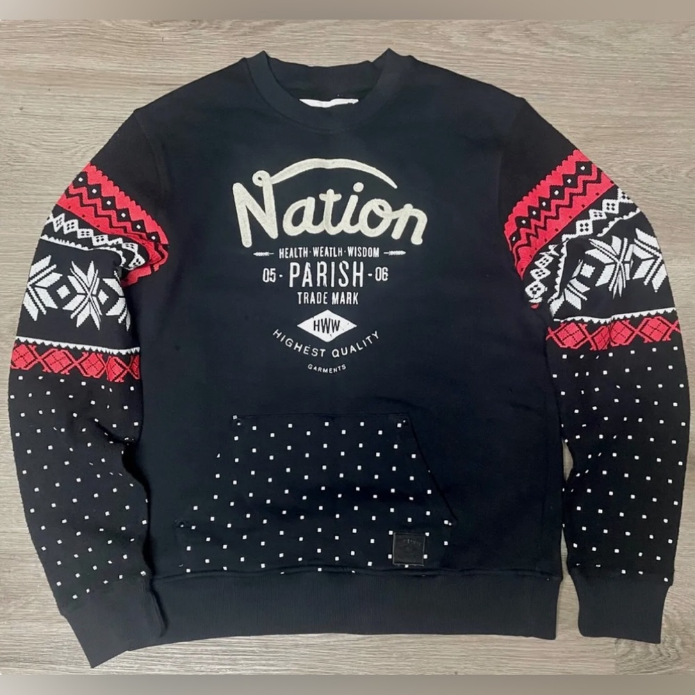 Parish Nation thick  winter sweater. New size L